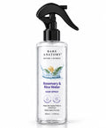Rosmarin & Reiswasser Haarspray 200ml – Sprühflasche auf weissem Hintergrund